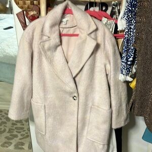 Top shop Nordstrom pea coat PINK size 8